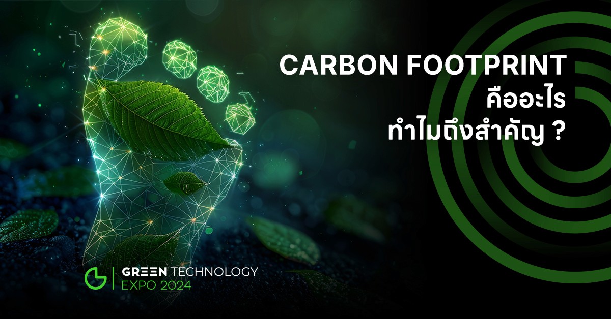 Carbon Footprint คืออะไร ทำไมถึงสำคัญ ?