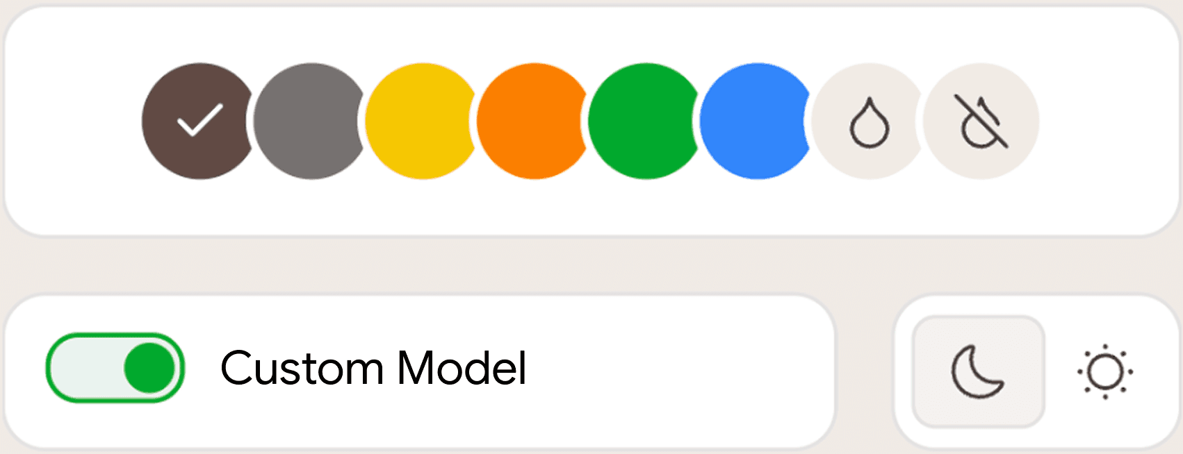 An image of Dreelio's in app customization feature