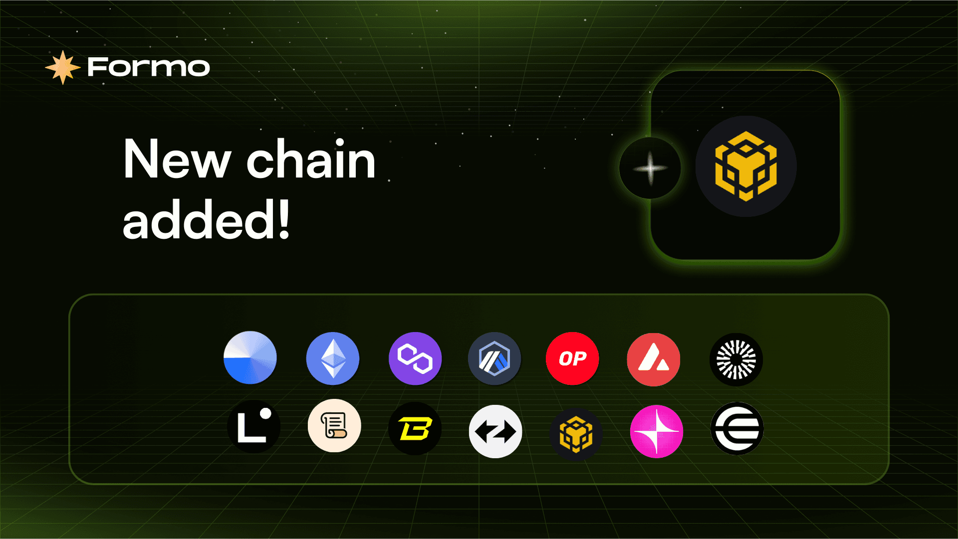 BNB Smart Chain is now LIVE on Formo!