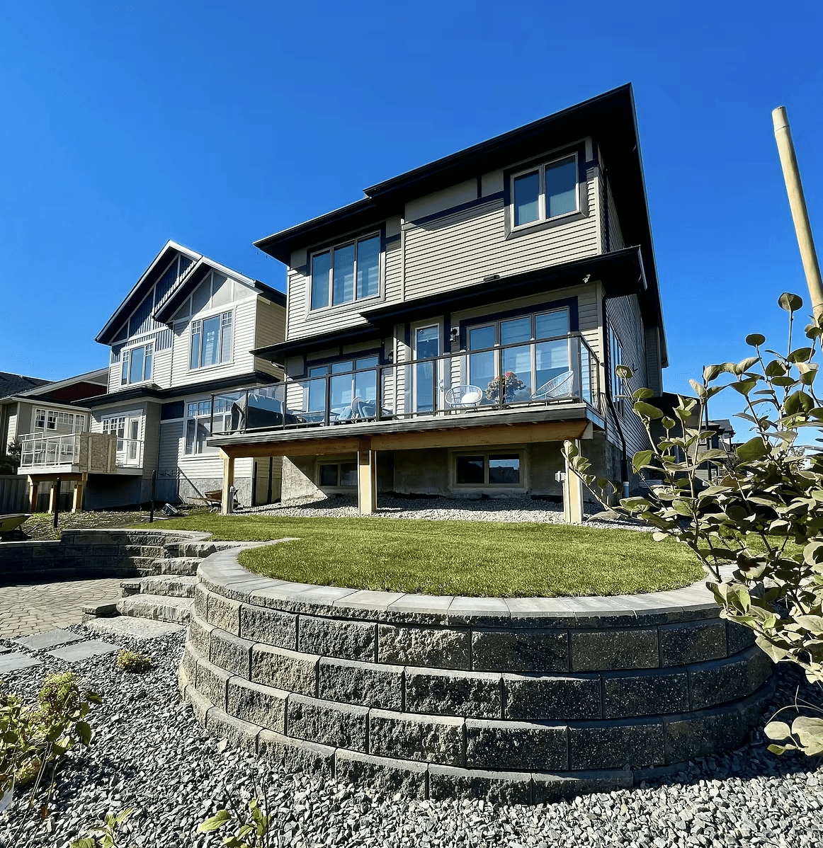 Estate Home Landscaping Edmonton