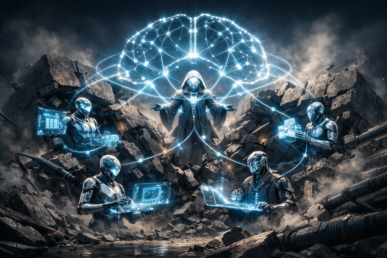 Two smiling women in a park