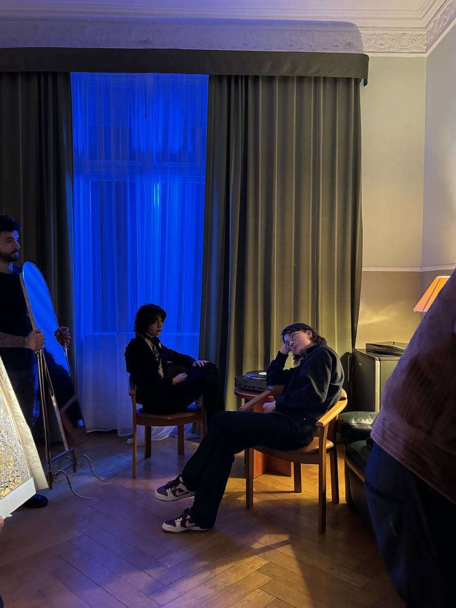 On set