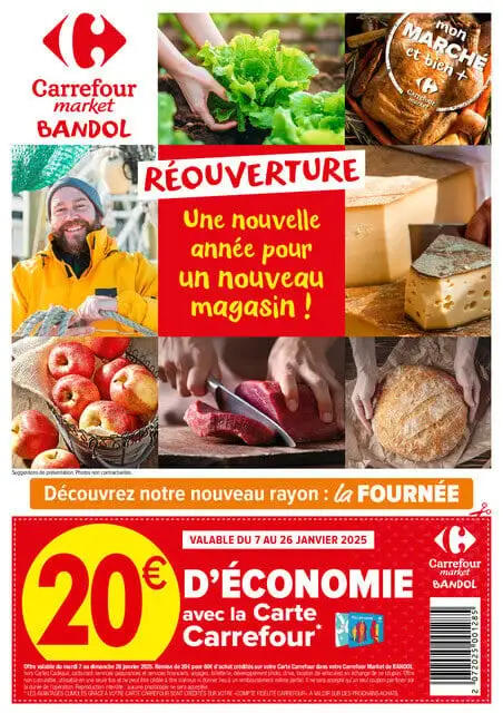 Exemple communication papier carrefour