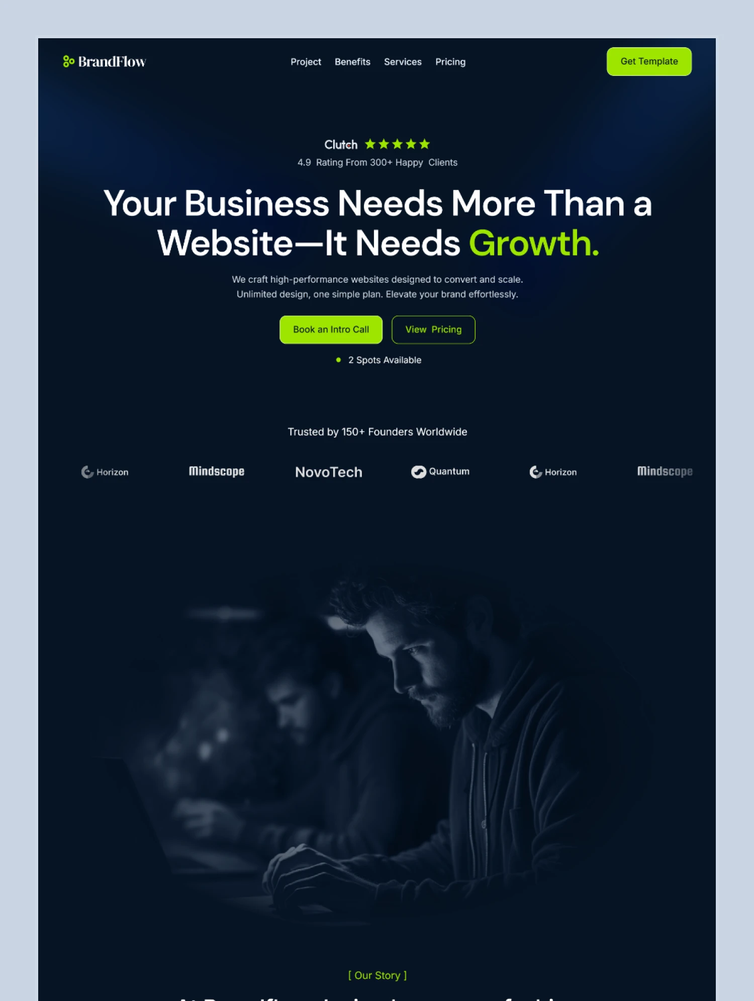 Event Website Template