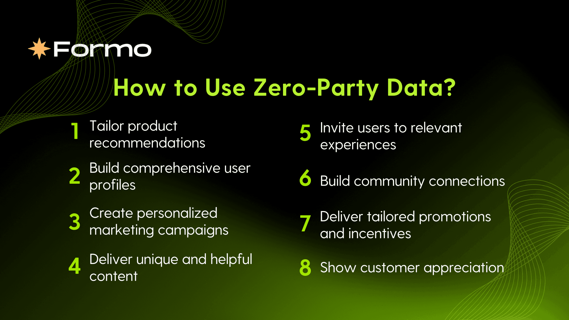 8 Best ways to leverage Zero-party Data