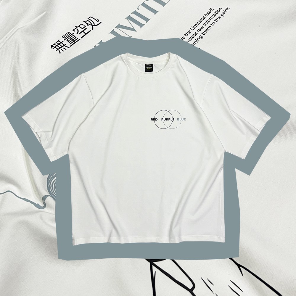 Infinite Transcendence White / Satoru Gojo Inspired Oversized Tee