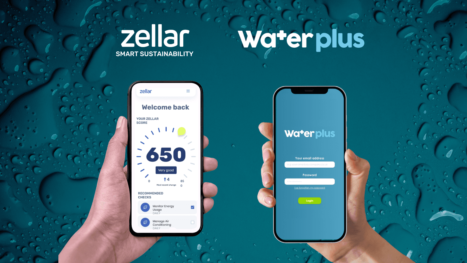 Zellar teams up with Water Plus to help SMEs go green