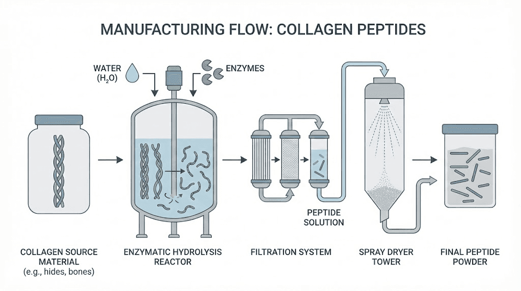 Collagen hydrolysate vs collagen peptides