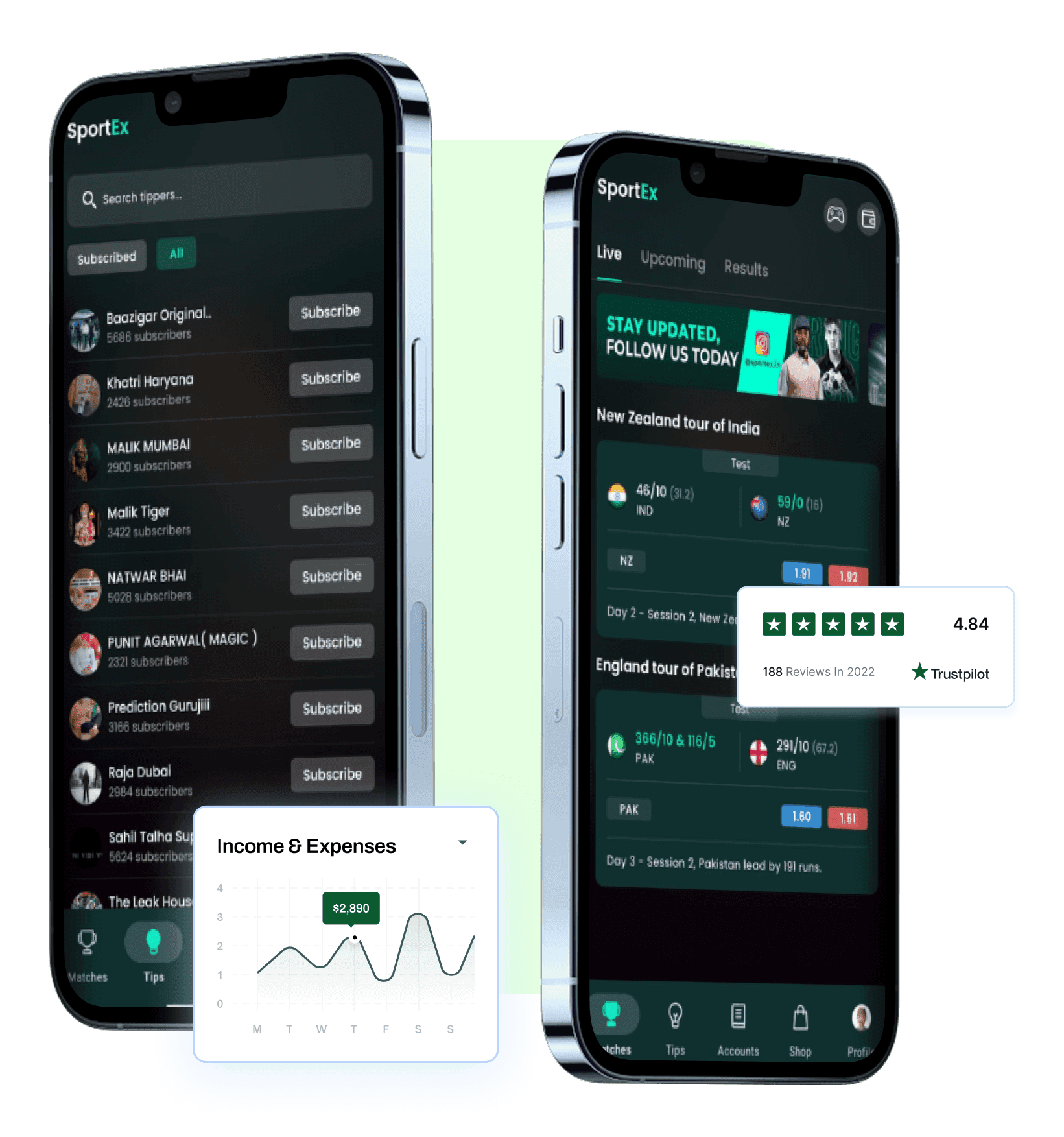 Sports chat app