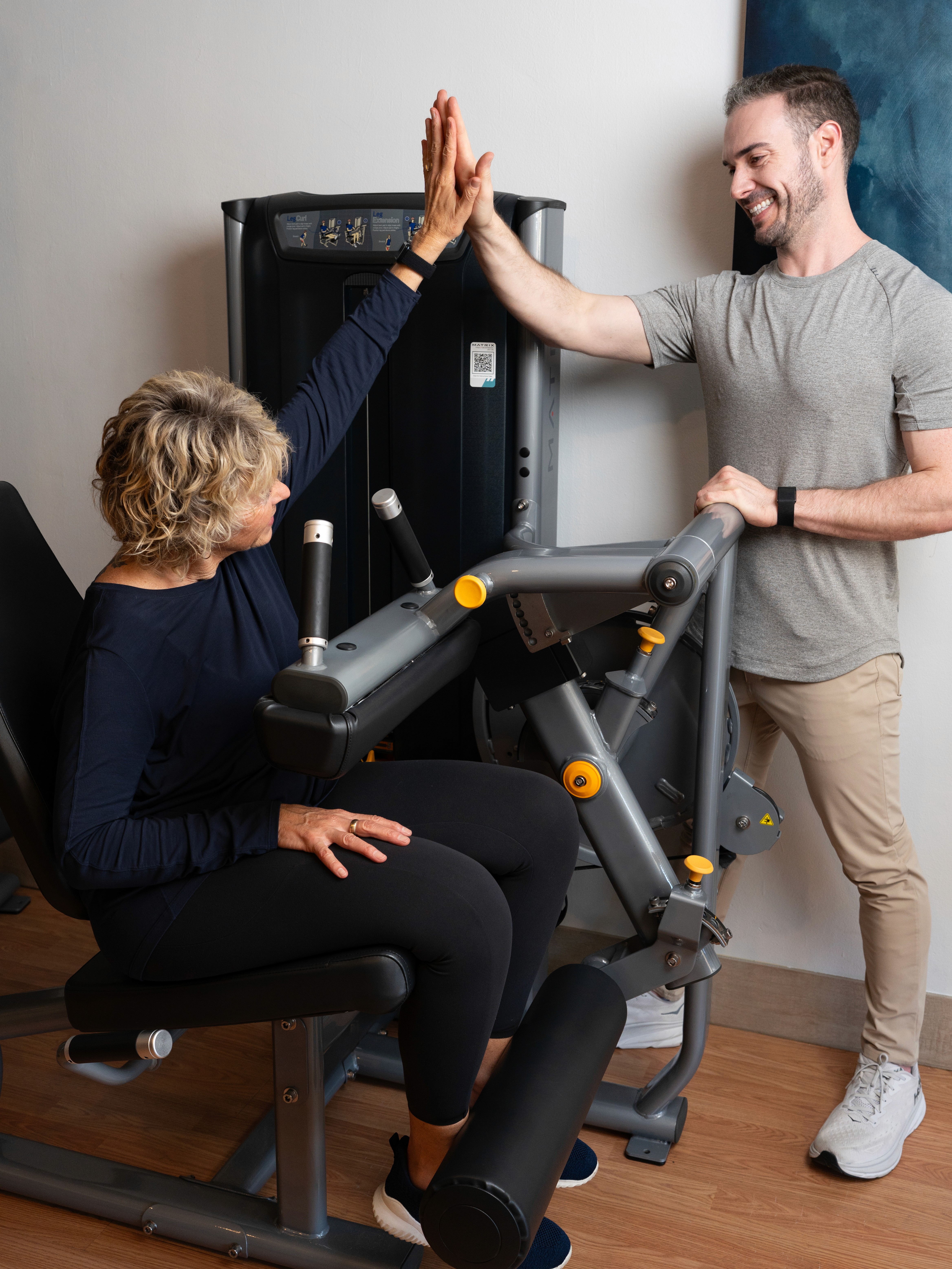 Jeff Danilin with a Client