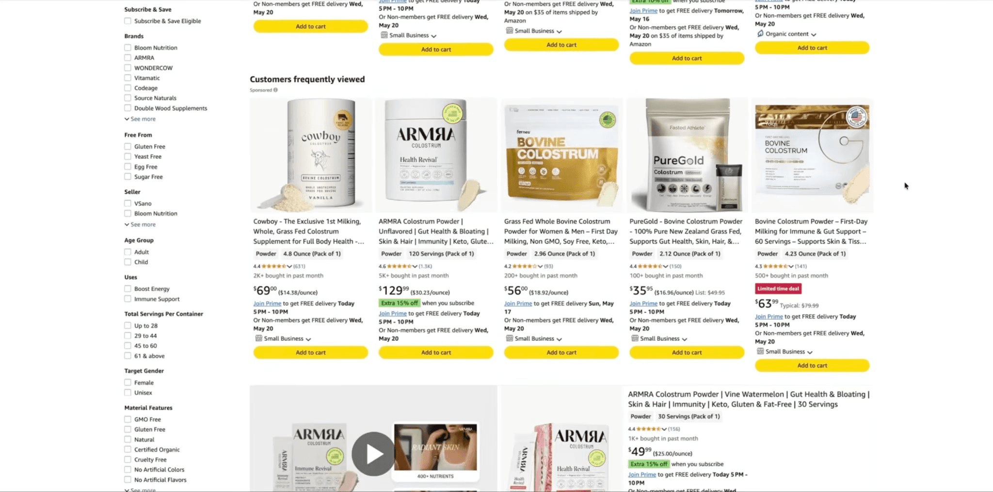 Amazon Main Image showing in listings