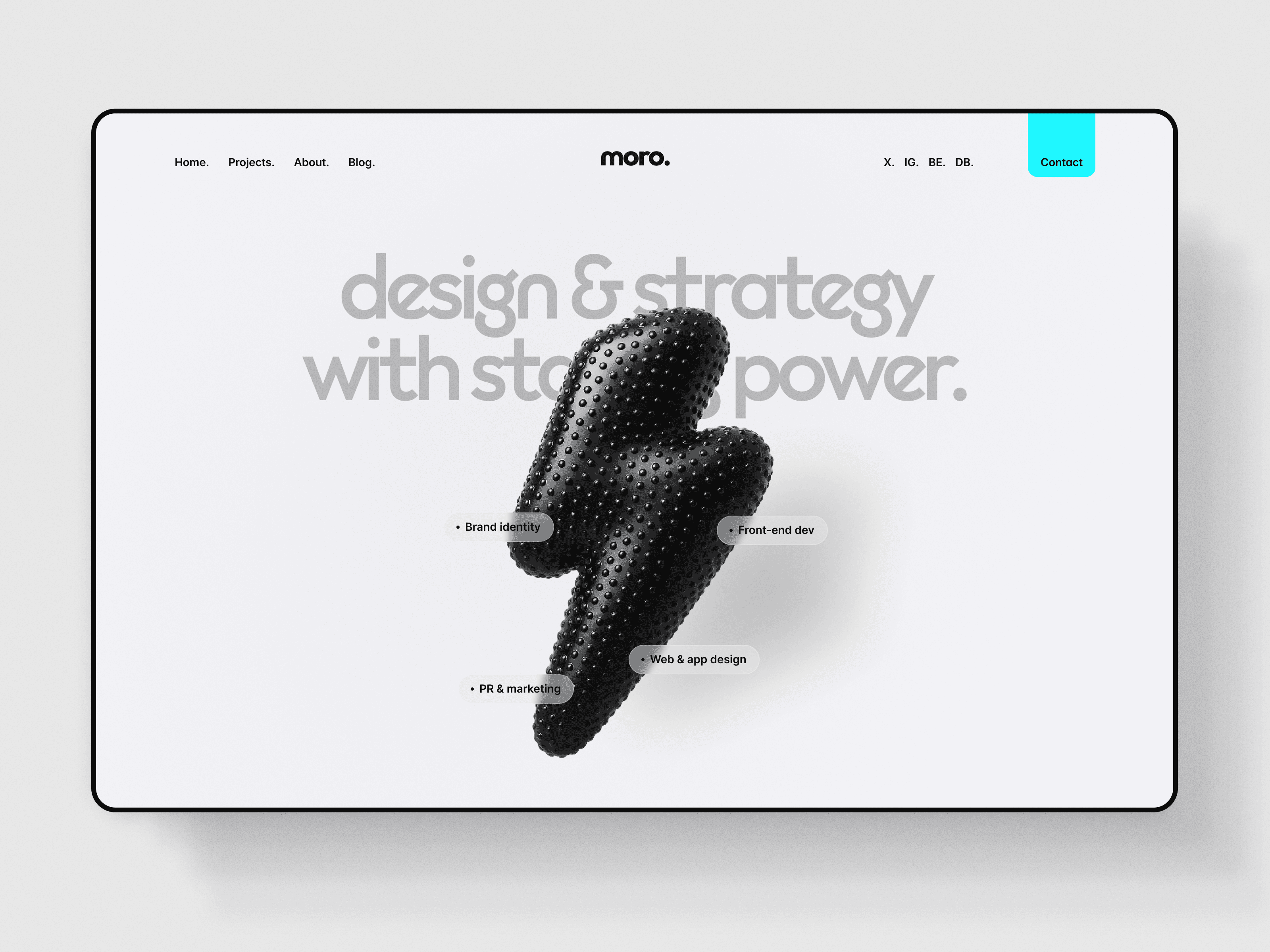 Moro Framer template