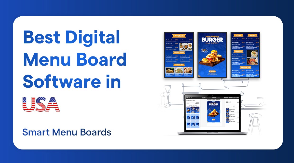Best Digital Menu Board Software in USA
