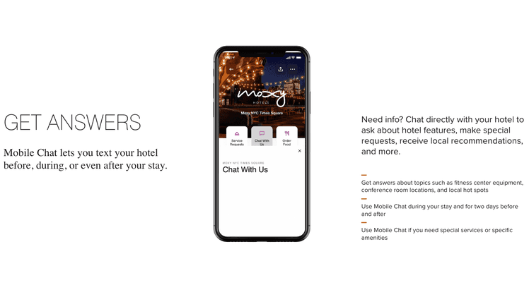 Marriott voice of customer example