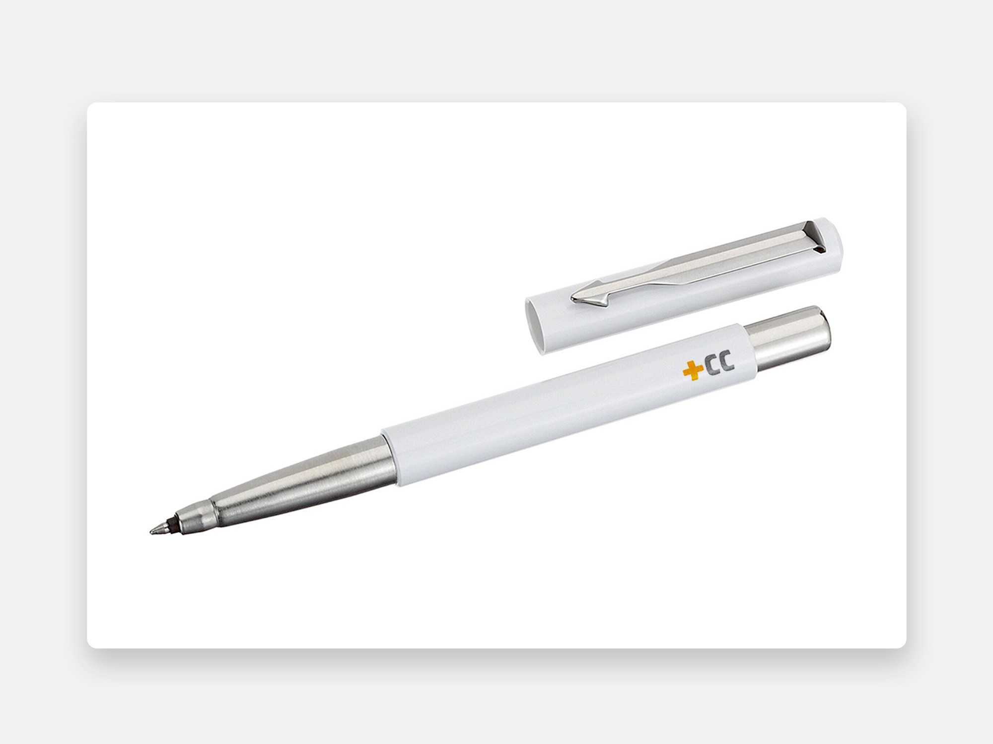 Bosquejo que ilustra el funcionamiento de la versión contraída del isologotipo de Clínica Central.