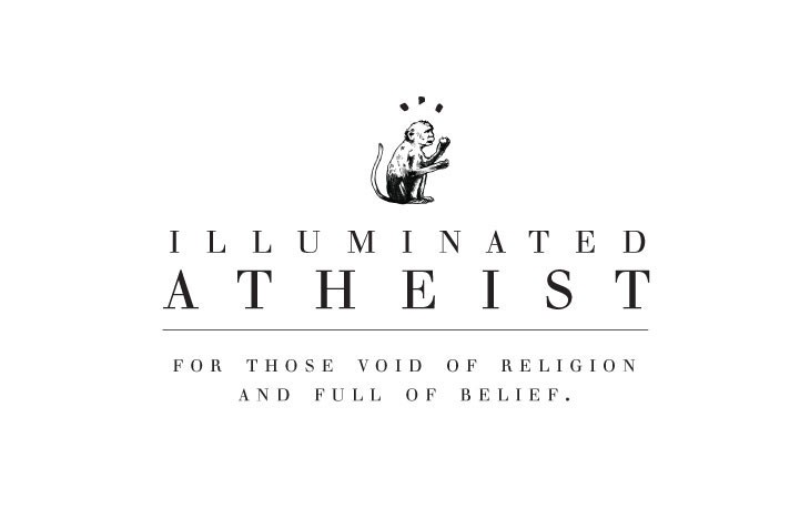 The image showcases the phrase "For those VOID of RELIGION and FULL of BELIEF" written in a bold black serif font on a plain white background, emphasizing a message of belief without religious affiliation.