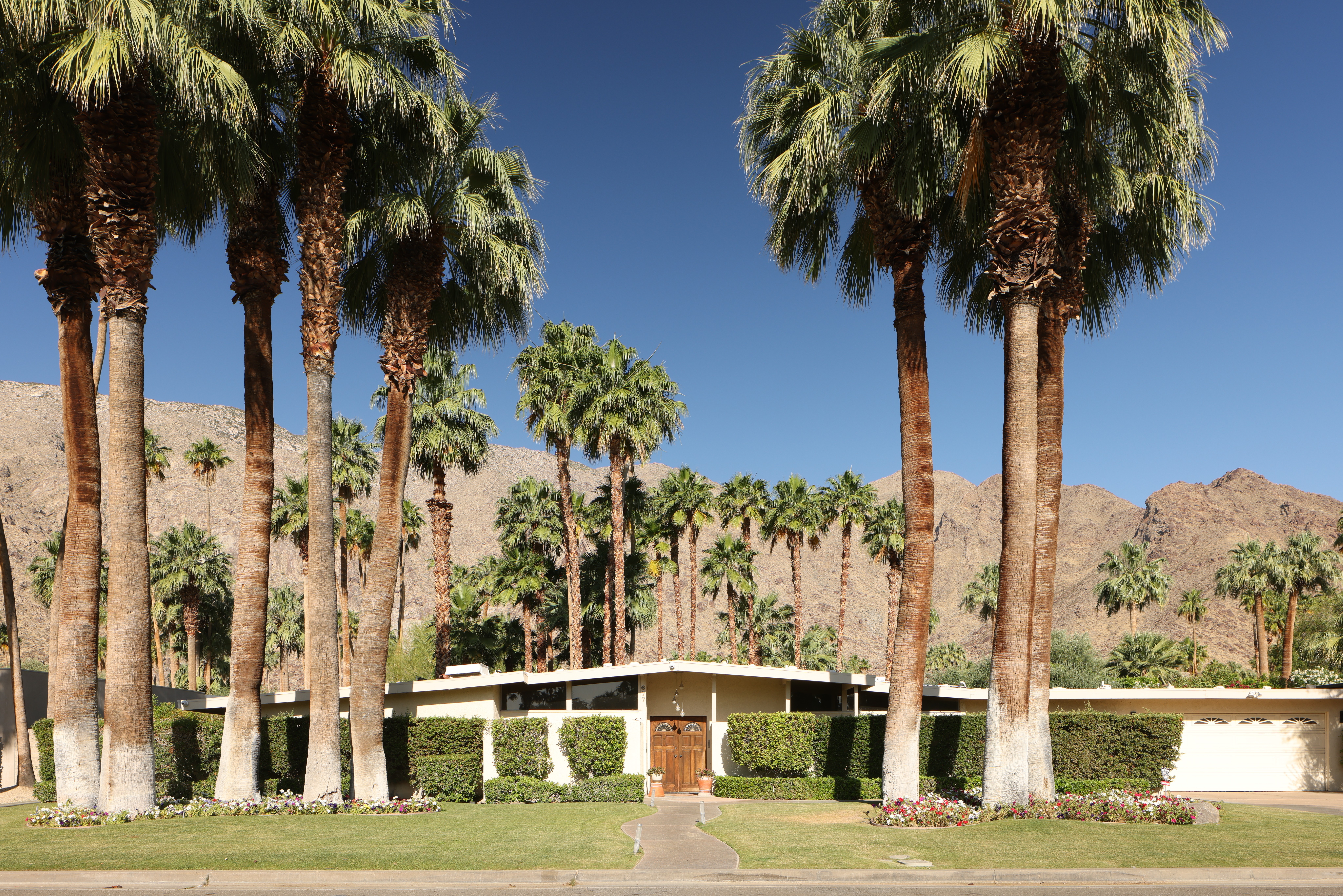 A picture of a blue and white object in the air