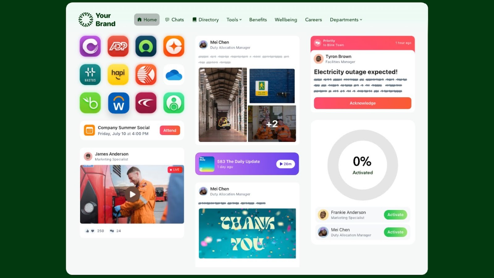 Blink's all-in-one hub for frontline workers
