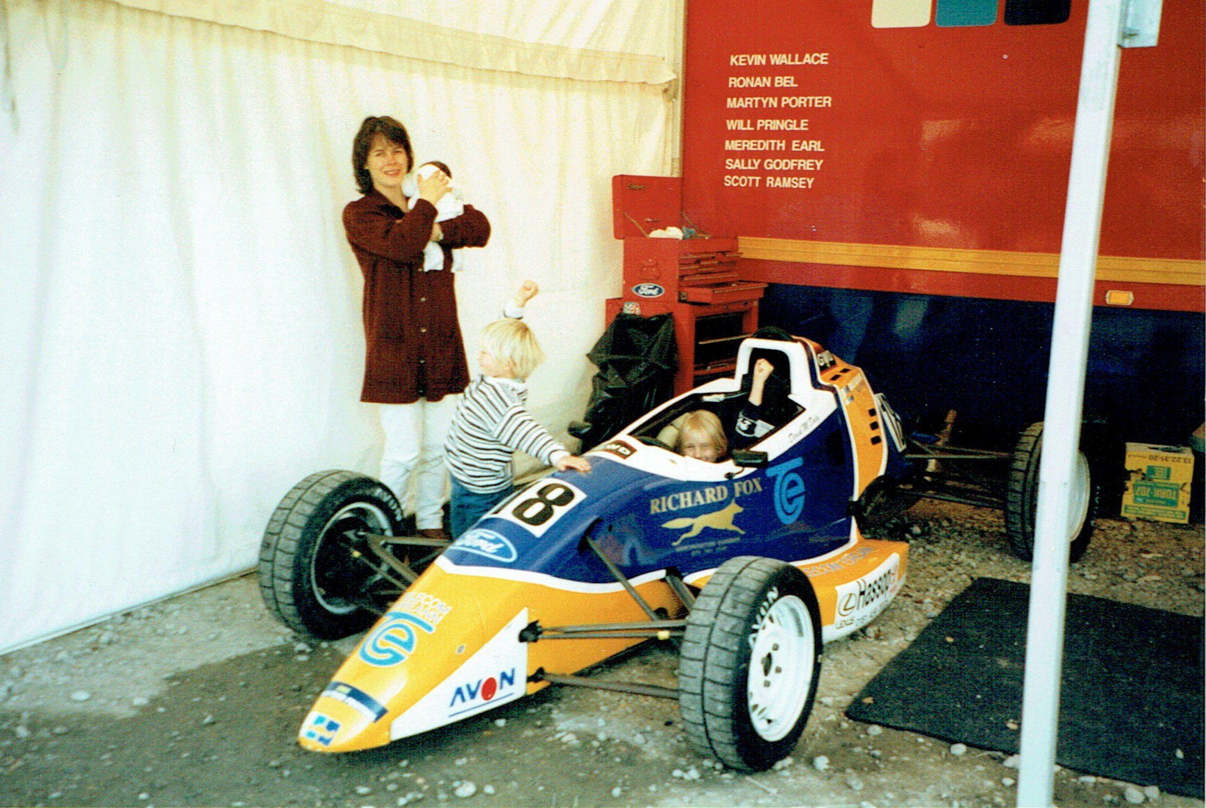 fox silver at formula 1