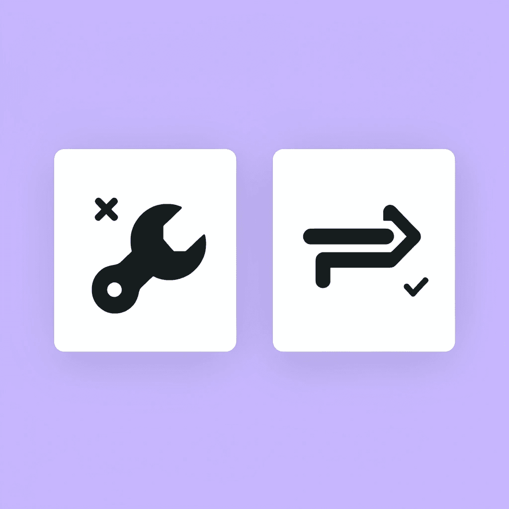 Before and after comparison showing multiple disconnected tools consolidating into single ClickUp workspace