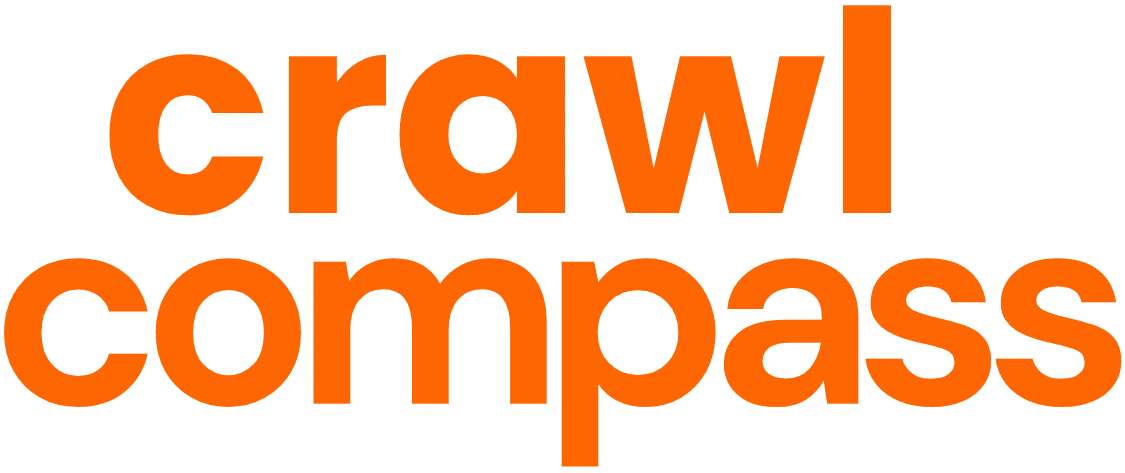 crawl compass logo text