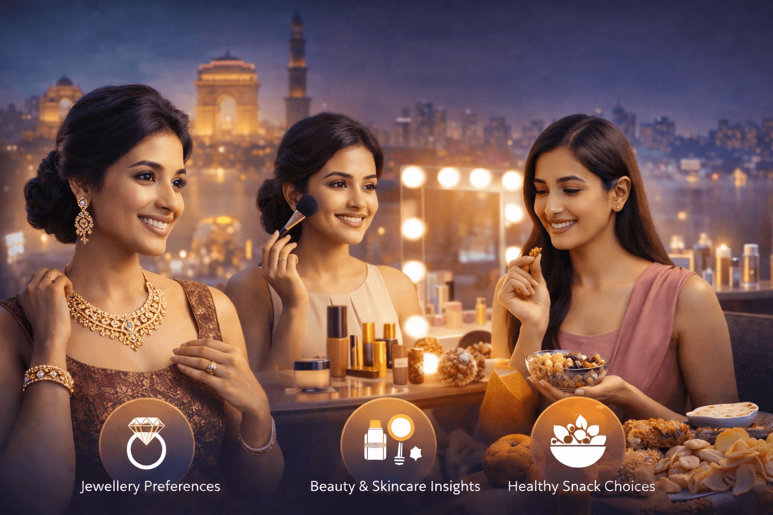 Affluent Women Consumer Study – Jewellery, Beauty & Healthy Snack Preferences