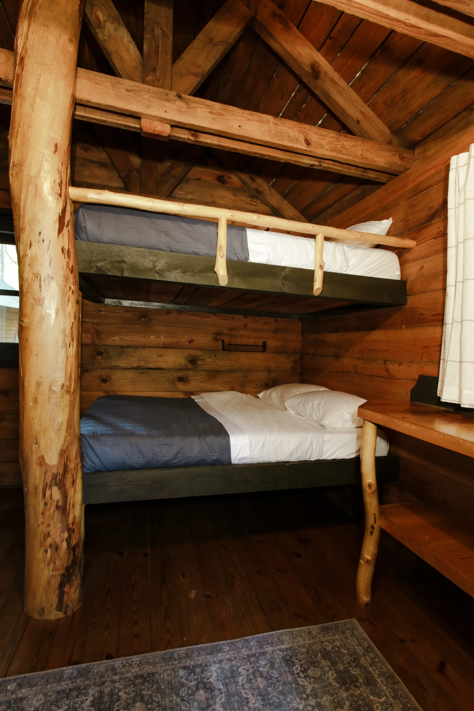 Cabin with bunk beds