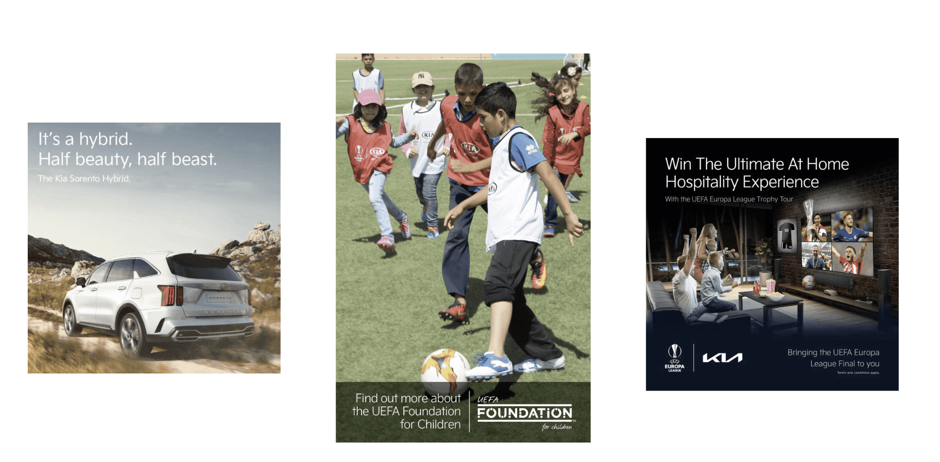 Amondo Brand Tiles and Click-Through Tiles embedded in the Trophy Tour content flow