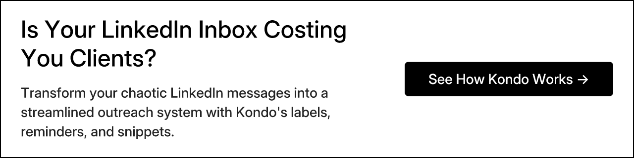 Is Your LinkedIn Inbox Costing You Clients?