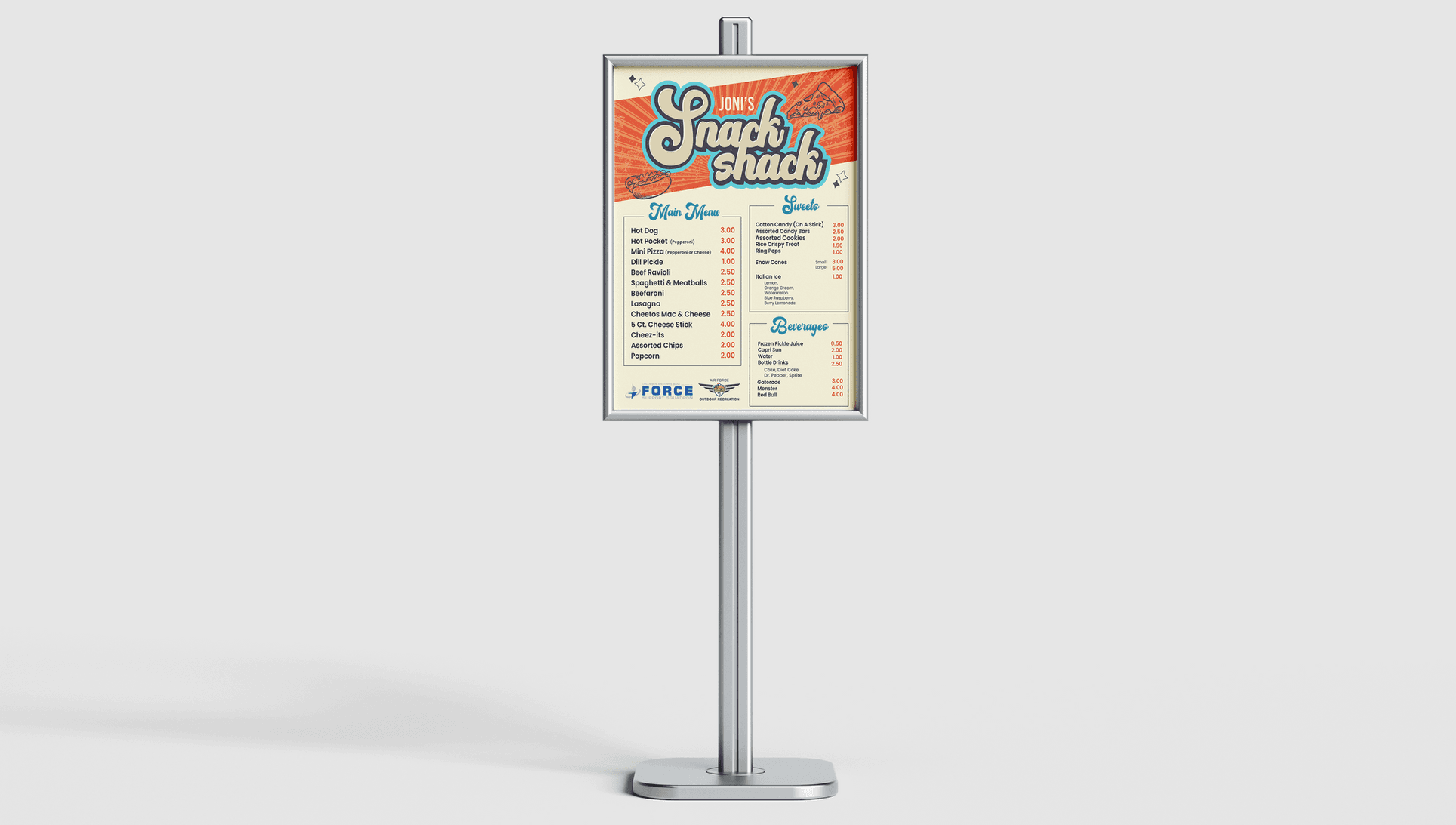 a cell phone on a white block