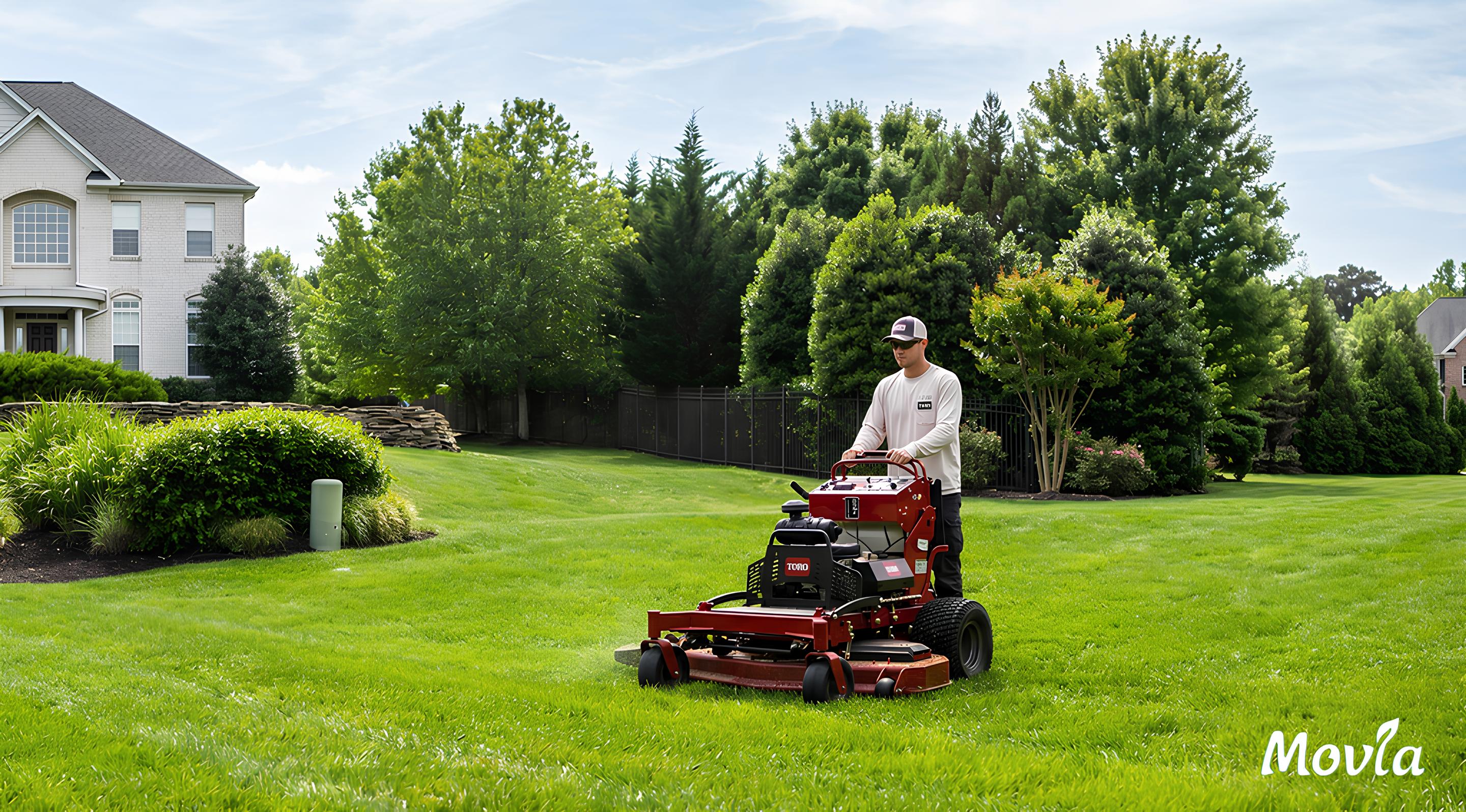 კაცი რომელიც თიბავს ბალახს
