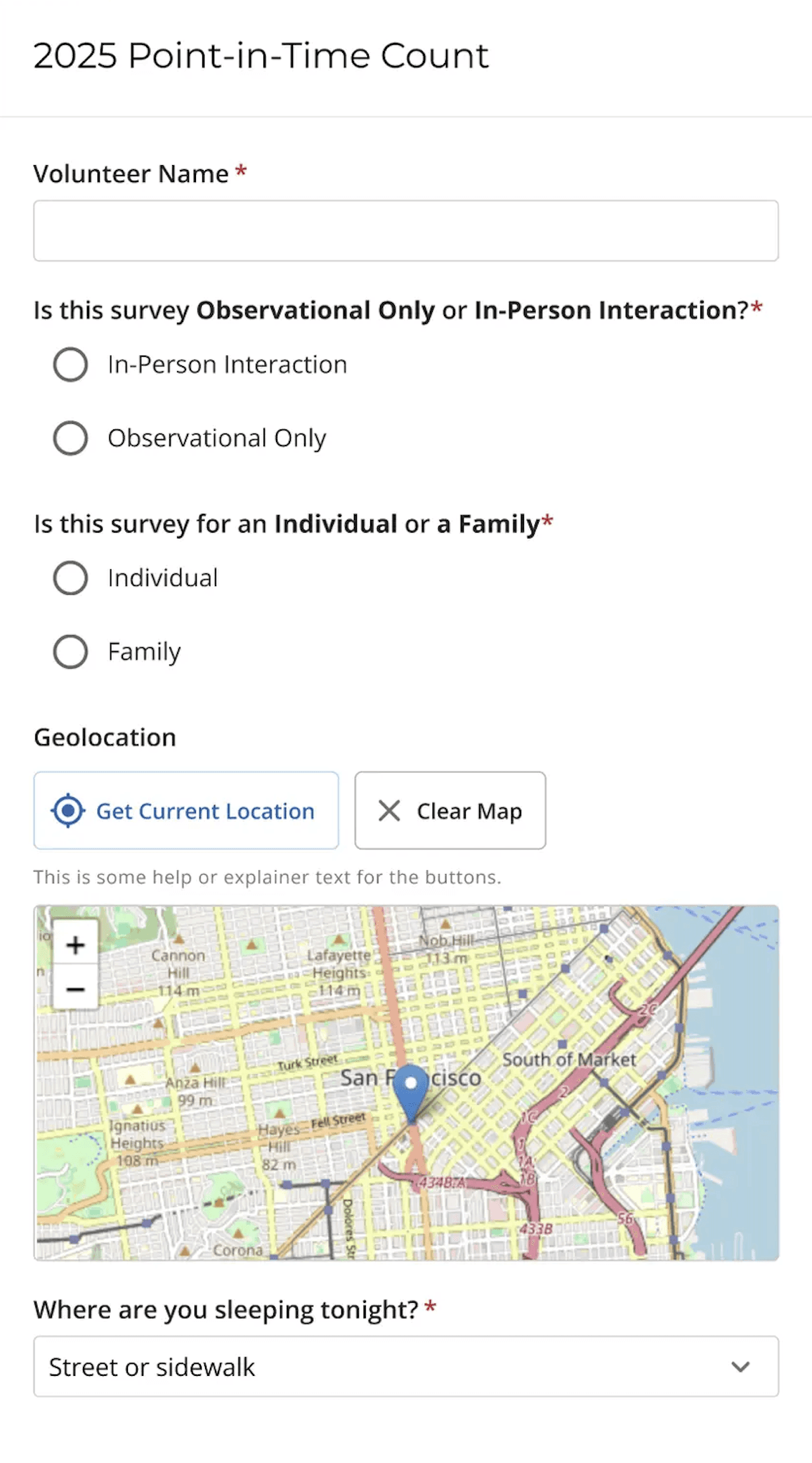 An image of Freelio's project ui