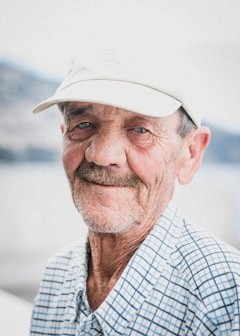 Customer testimonial portrait