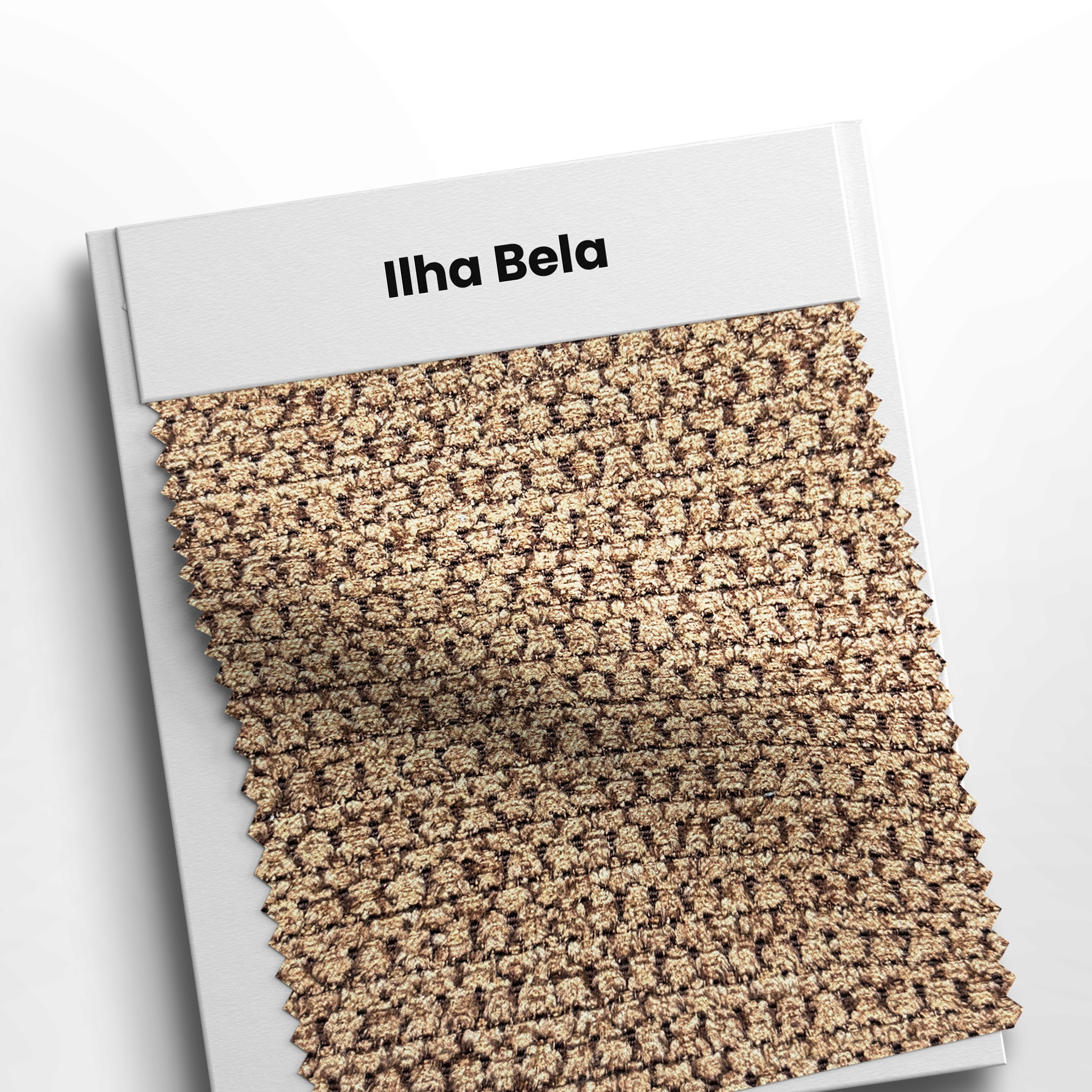 mostruário com tecido ilha bela cor 70