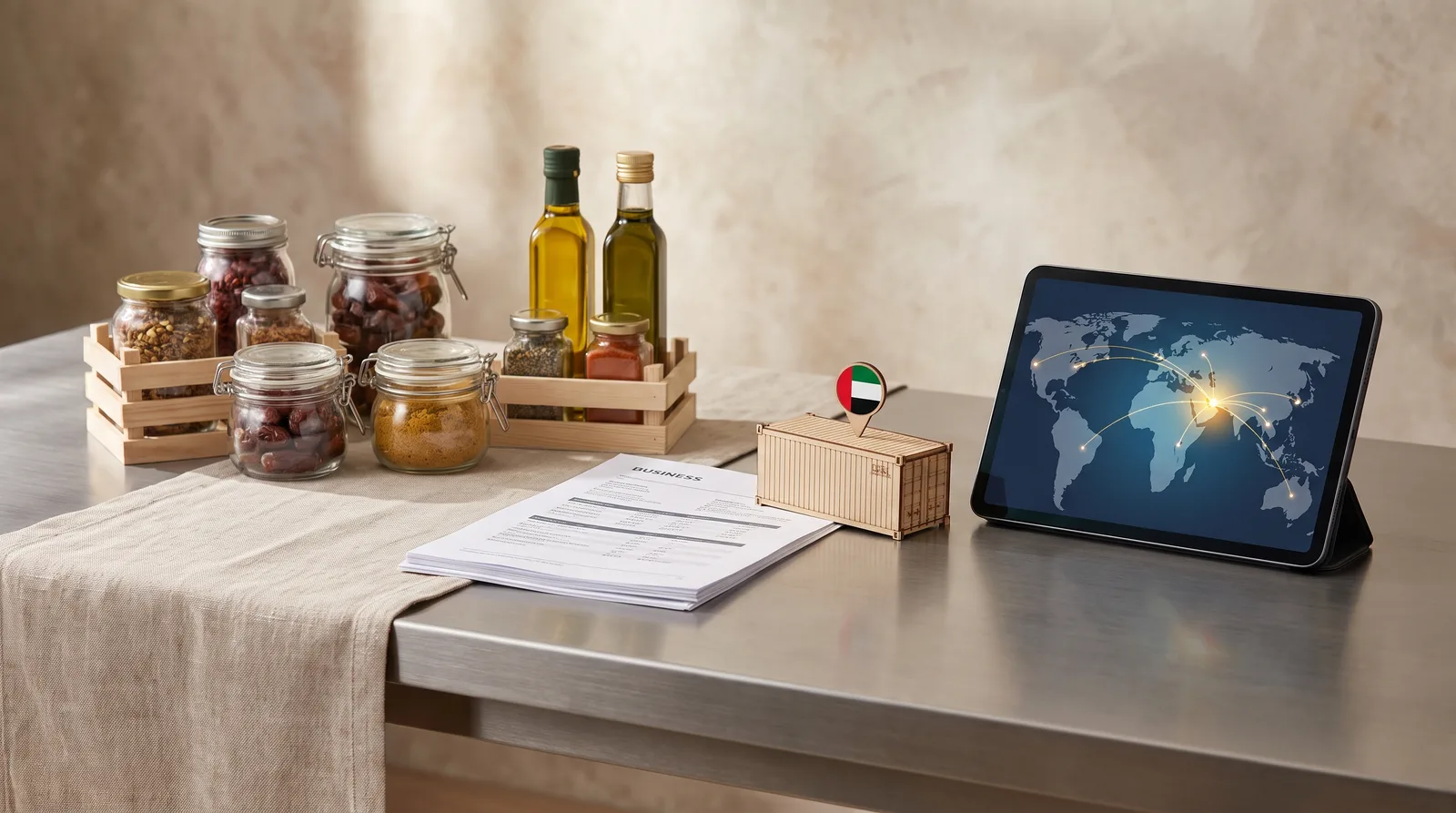 Food Products Export business setup at Dubai South Business Hub Free Zone