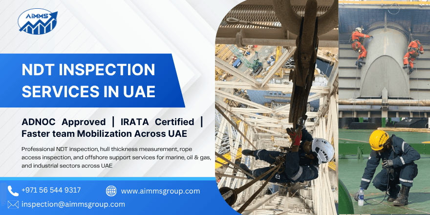 NDT Inspection Services in UAE: How One Hidden Crack Can Shut Down an Entire Operation
