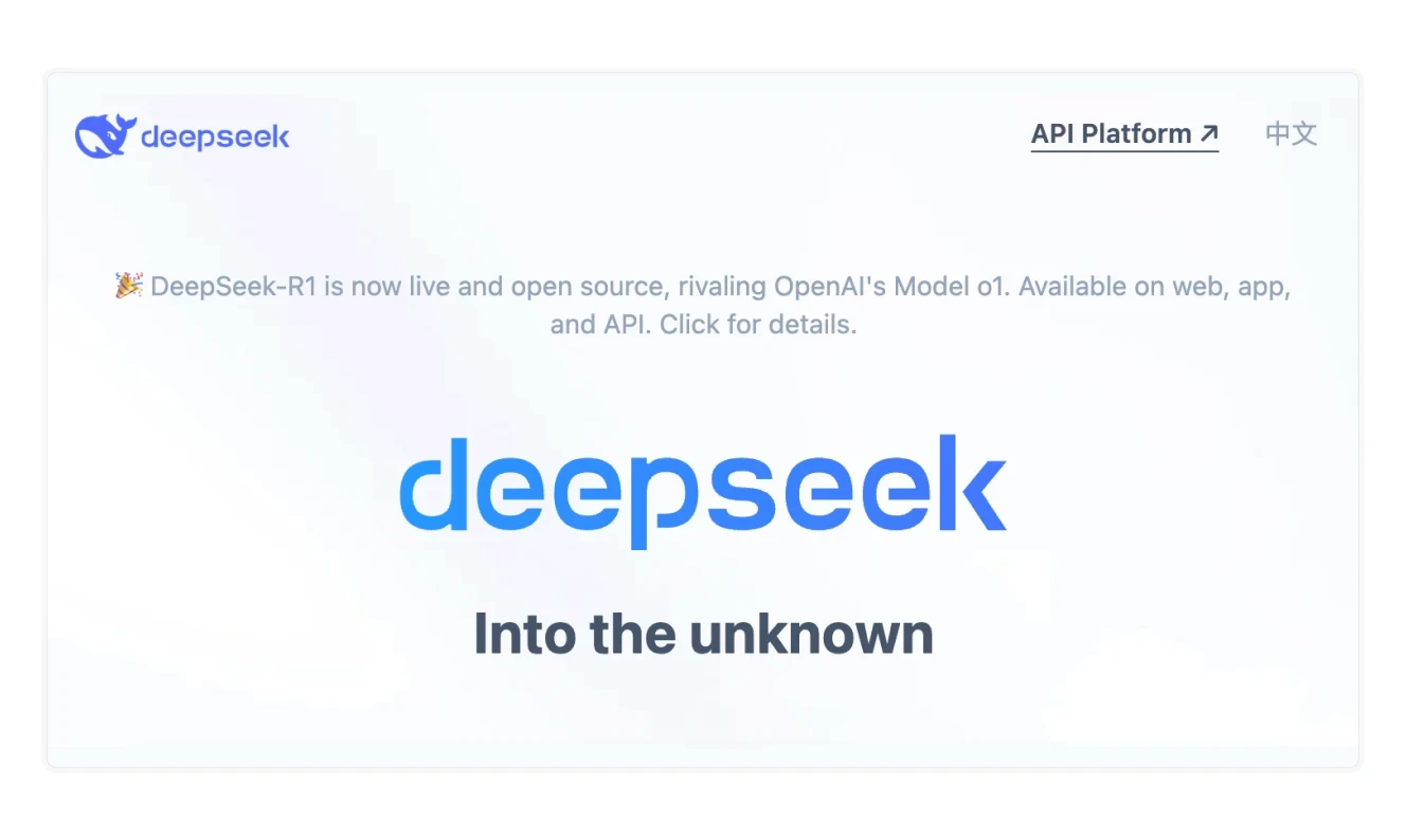 DeepSeek-R1, an open-source AI model