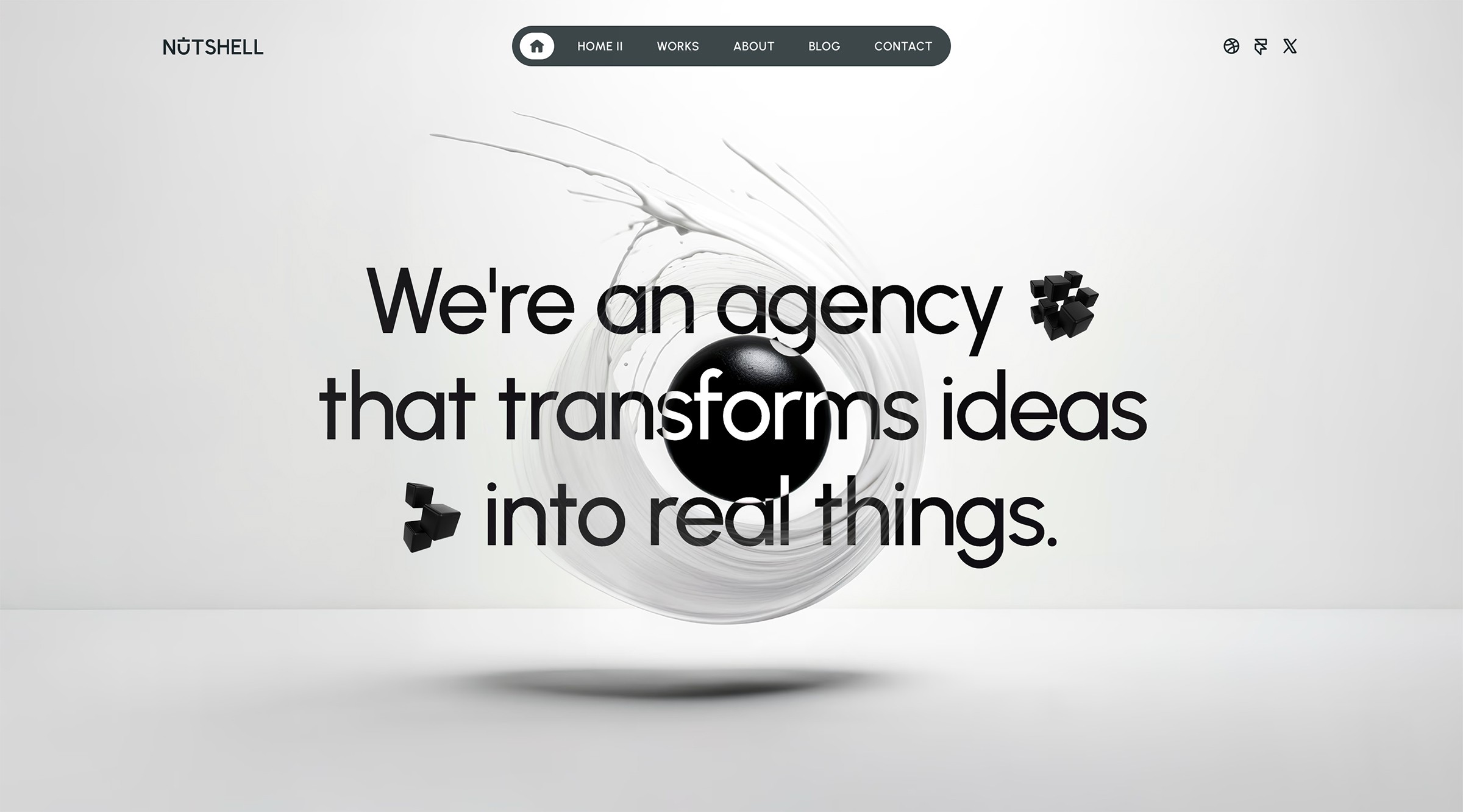 We're a creative agency