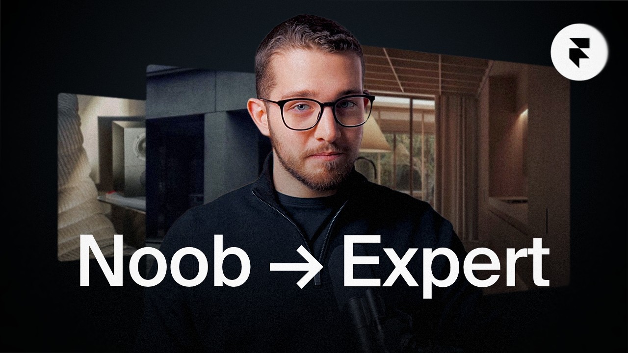 Transformation from Noob to Expert in a visually compelling design narrative