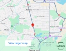 SubsQS Office in Rotorua with screen capture by Google Maps