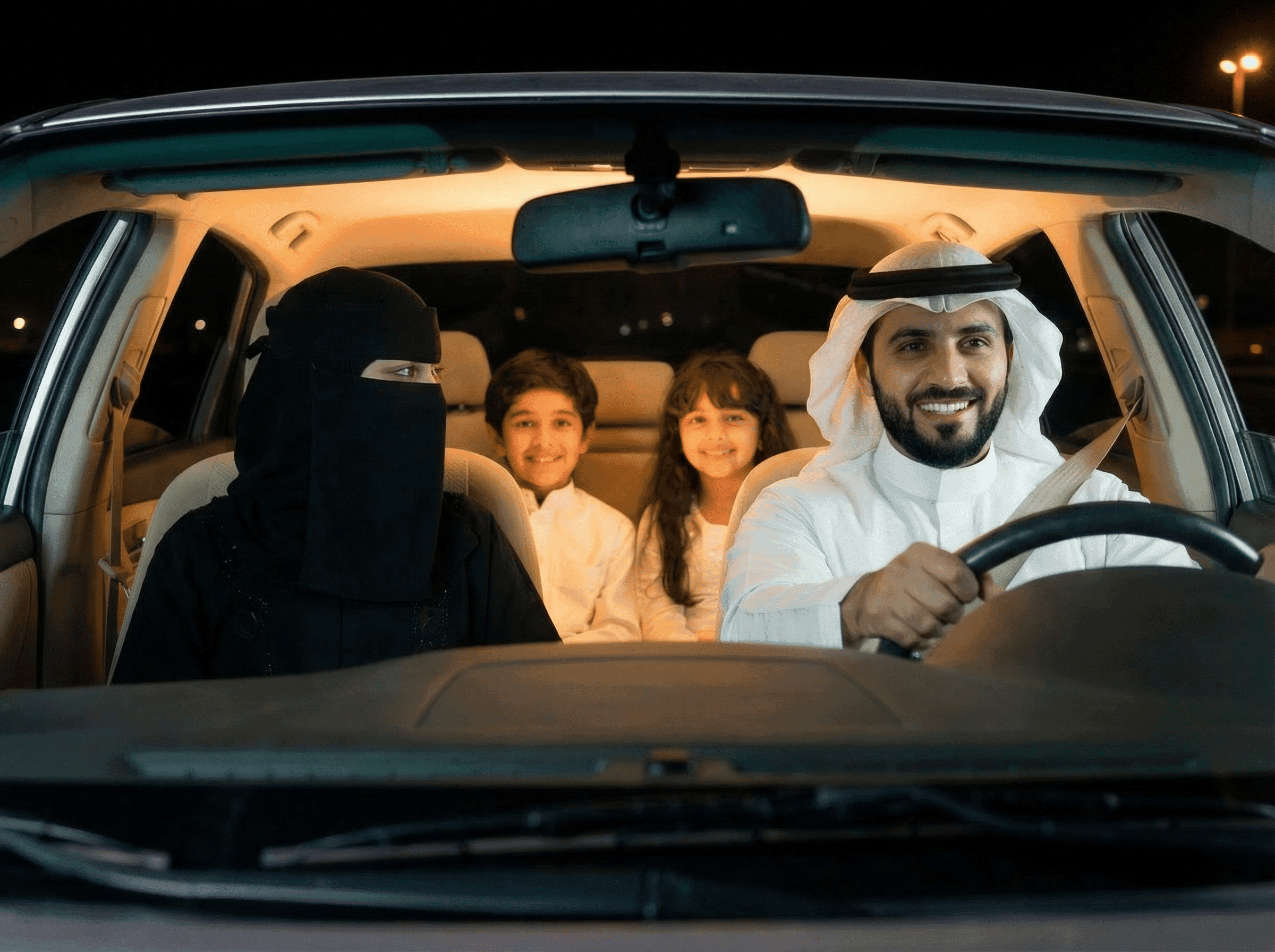 A calculator ontop a table