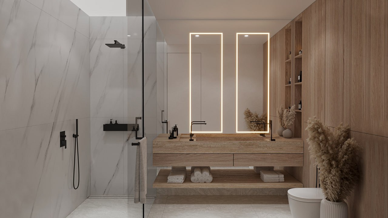 2-bedroom villa in the White Palm complex in Batu Bolong, Canggu