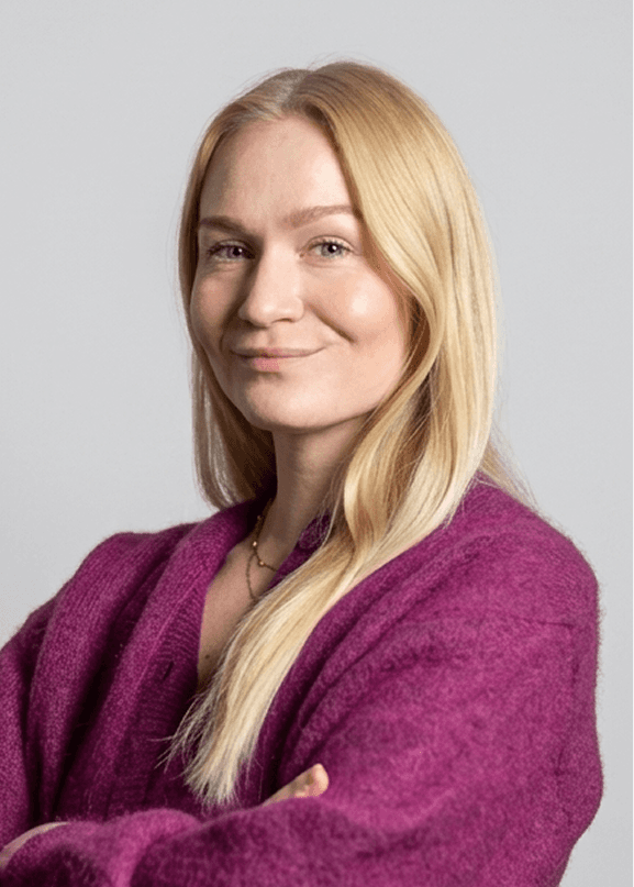 Portrait of portfolio creator – front view