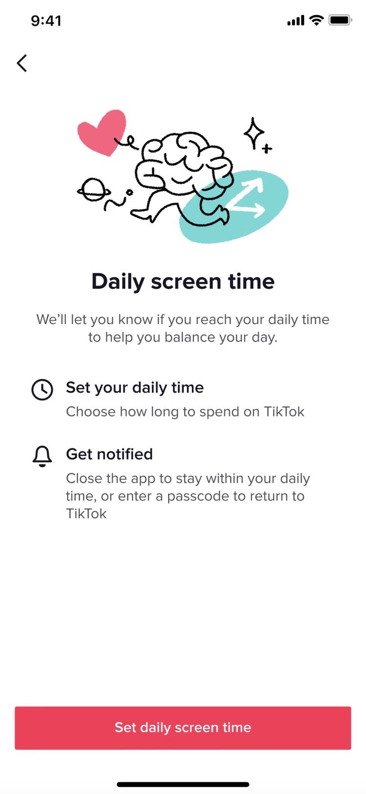 Screenshot of the Refresh your For You feed feature on TikTok