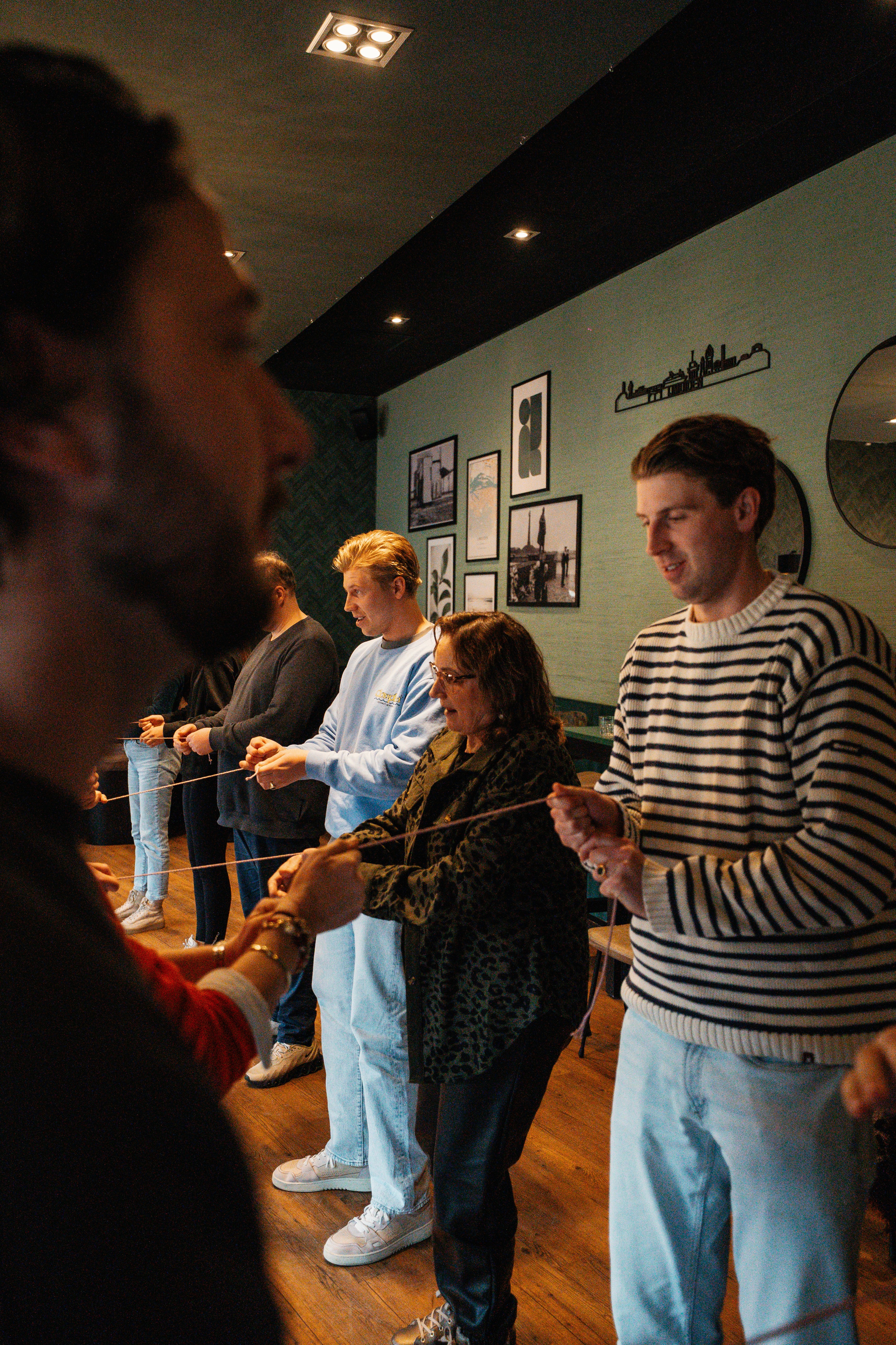 Work of team members