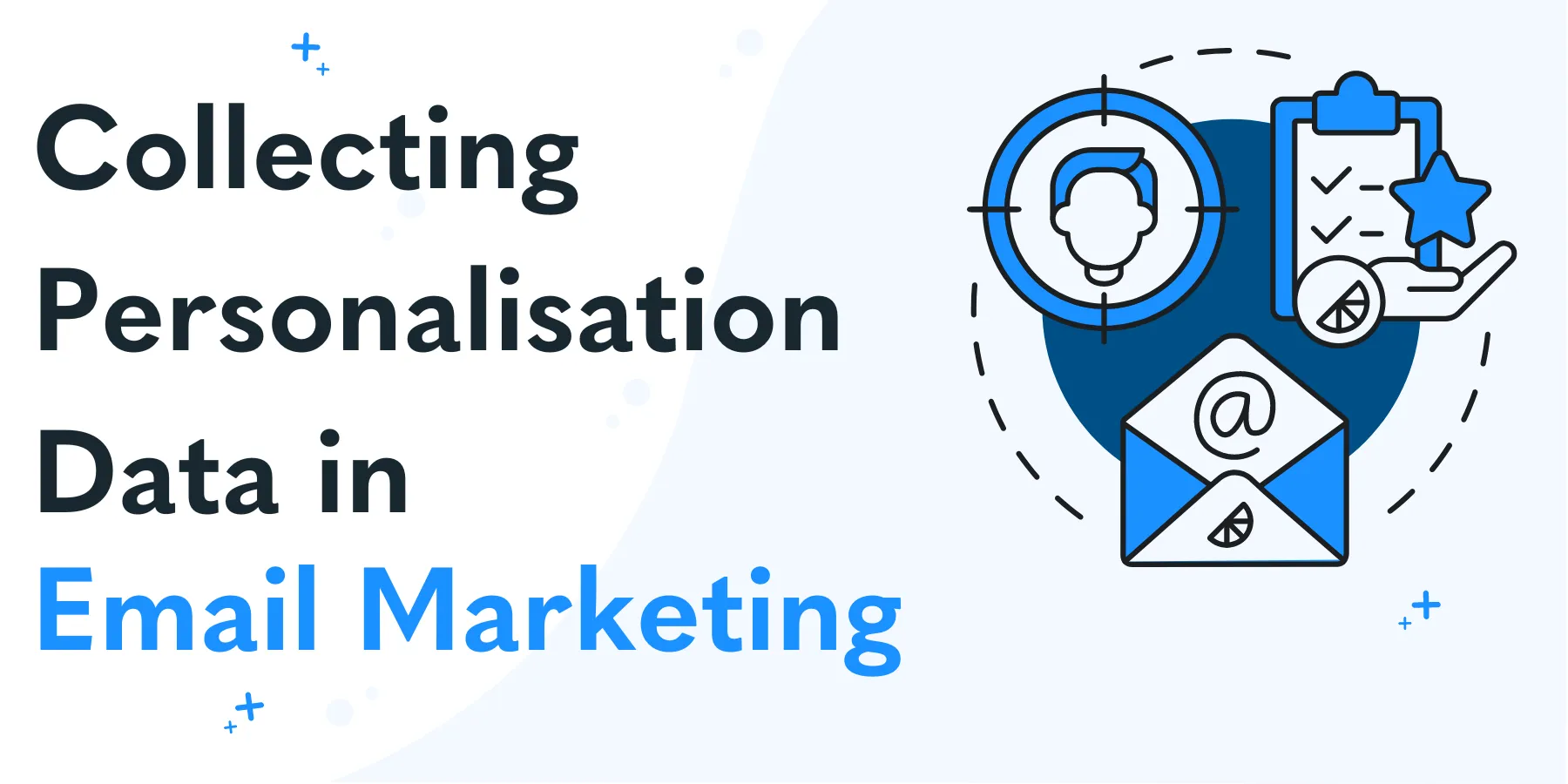 Collecting personalisation data in email marketing.