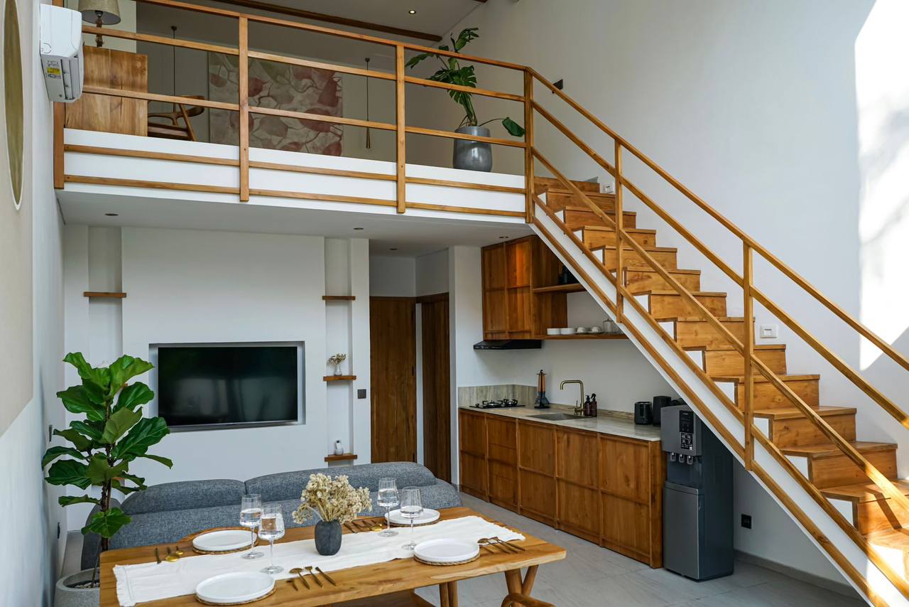 Completed 1-bedroom townhouse in Pererenan