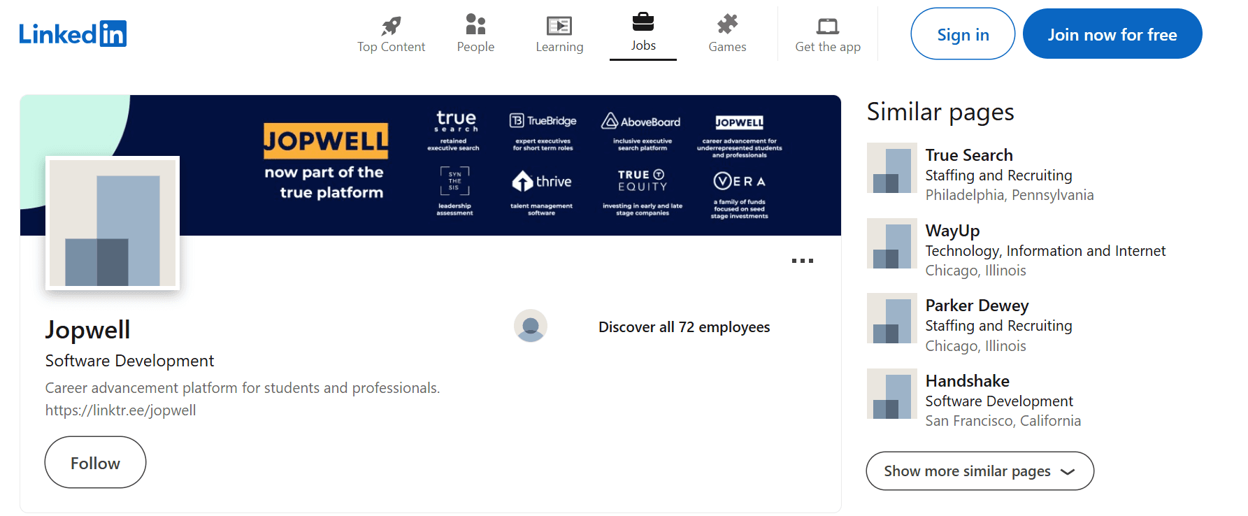 jopwell -  Top IT Recruiting Firms