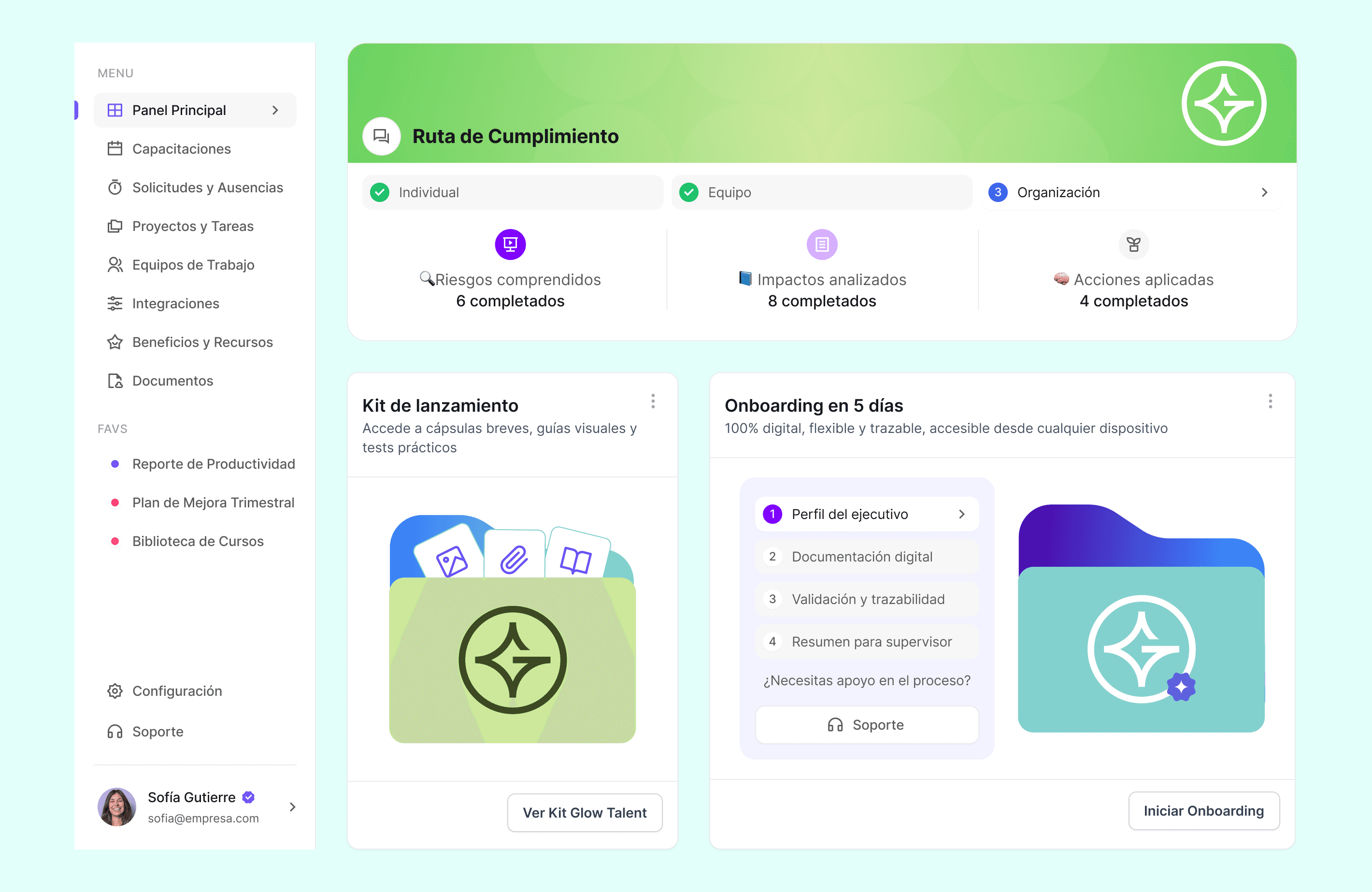 Plataforma de onboarding para colaboradores