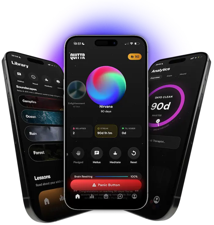 quittr app updated 2026 interface
